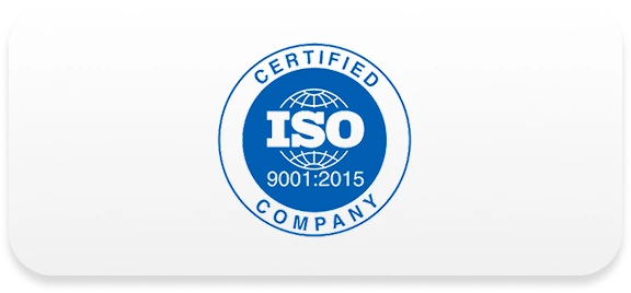 Empresa certificada ISO 9001:2015